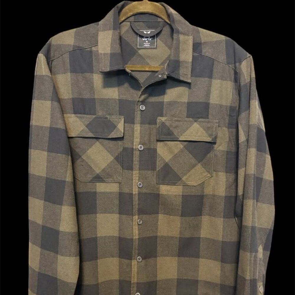 Vertx Last Line Flannel Mens Medium Shirt Jacket